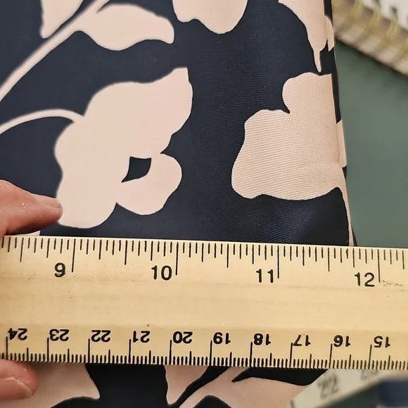 Kate Spade Joe Garden Vine Nylon Baby Diaper Bag. Clean, Blue And Cream - Picture 13 of 17